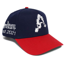 Load image into Gallery viewer, Aliest &quot;Braves&quot; Baseball Cap - Red/Navy Blue

