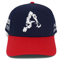 Load image into Gallery viewer, Aliest &quot;Braves&quot; Baseball Cap - Red/Navy Blue

